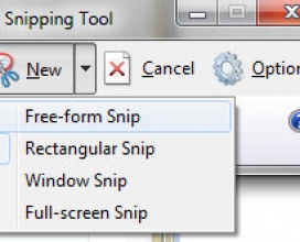 Chụp ảnh màn hình Windows bằng công cụ Snipping Tool có sẵn trên Windows